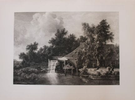 Meindert Hobbema - Watermill 1903.

This large pho