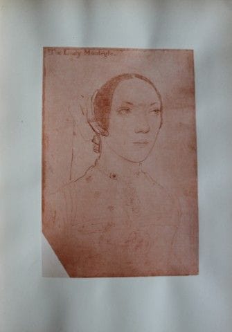 Hans Holbein - Lady Monteagle 1877.

This print is