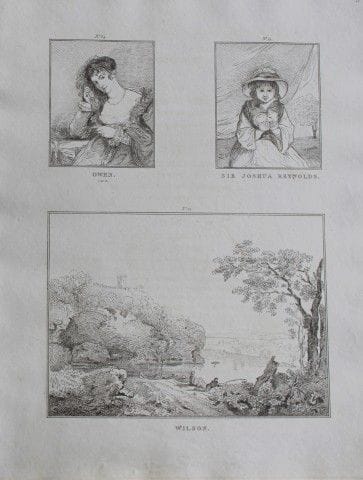 Henry Thomson, Sir Joshua Reynolds & Richard Wilso