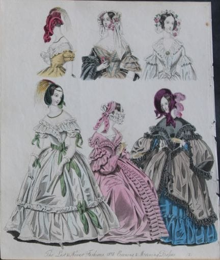 J Bell - Original World of Fashion print 1824-51.
