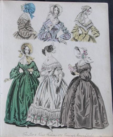 J Bell - Original World of Fashion print 1824-51.
