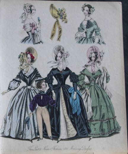 J Bell - Original World of Fashion print 1824-51.
