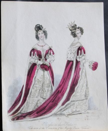 J Bell - Original World of Fashion print 1824-51.
