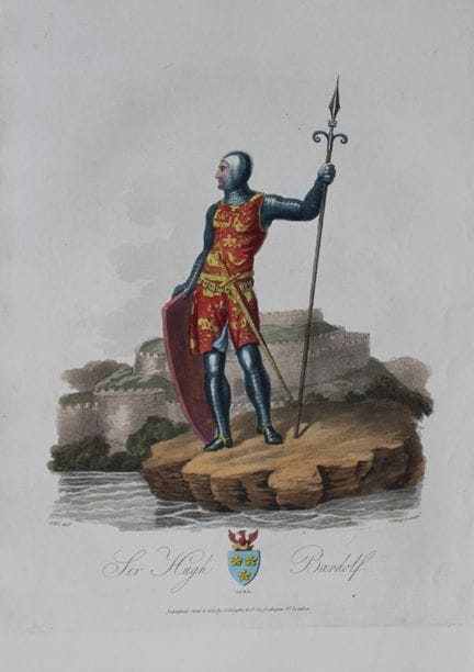 CH Smith - Sir Hugh Bardolph 1814.

This hand-colo