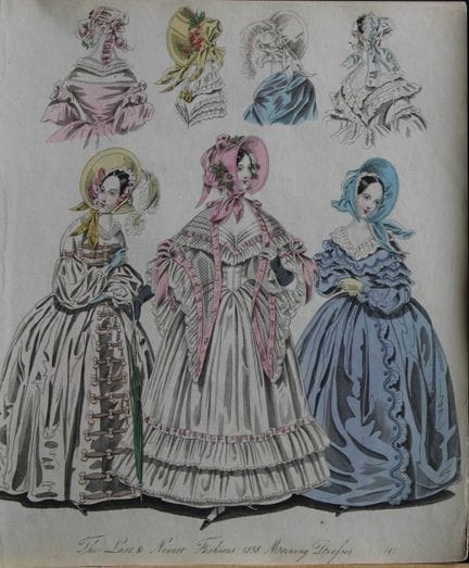 J Bell - Original World of Fashion print 1824-51.
