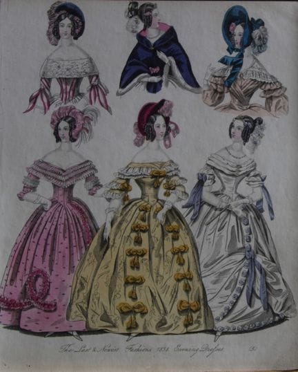 J Bell - Original World of Fashion print 1824-51.
