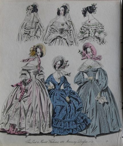 J Bell - Original World of Fashion print 1824-51.
