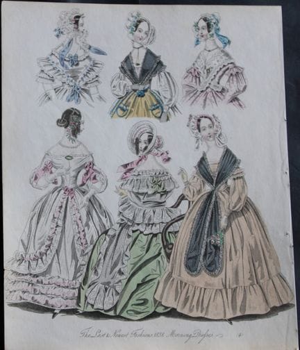 J Bell - Original World of Fashion print 1824-51.
