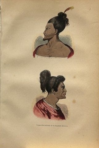 Une gravure sur bois de Wahlen représentant des au