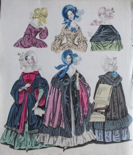 J Bell - Original World of Fashion print 1824-51.
