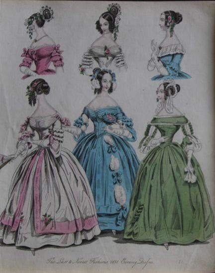 J Bell - Original World of Fashion print 1824-51.
