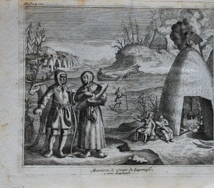Thomas Salmon - « Le mode de vie des Lapons », gra