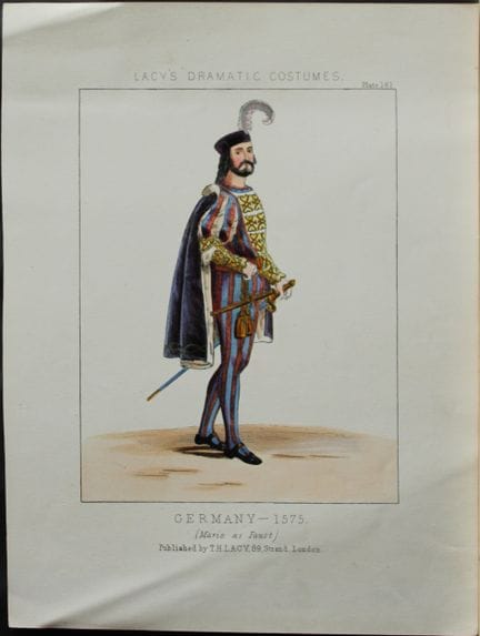 Lacy's Dramatic Costumes - 16th century German 186