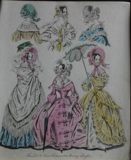 J Bell - Original World of Fashion print 1824-51.
