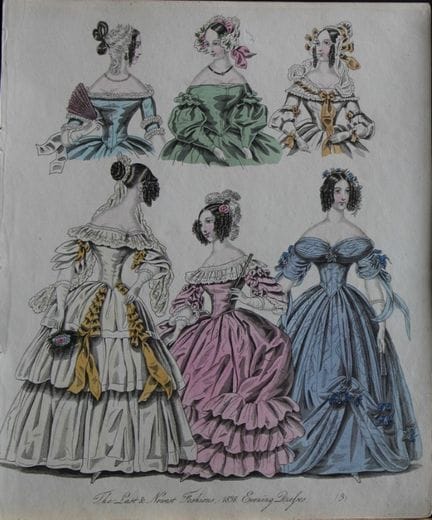 J Bell - Original World of Fashion print 1824-51.
