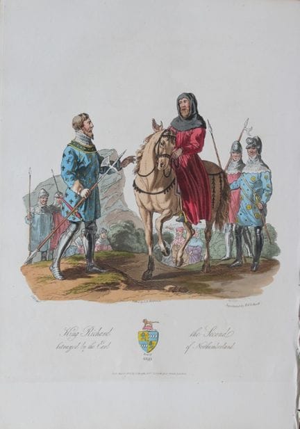 CH Smith -  Richard II betrayed by the Earl of Nor