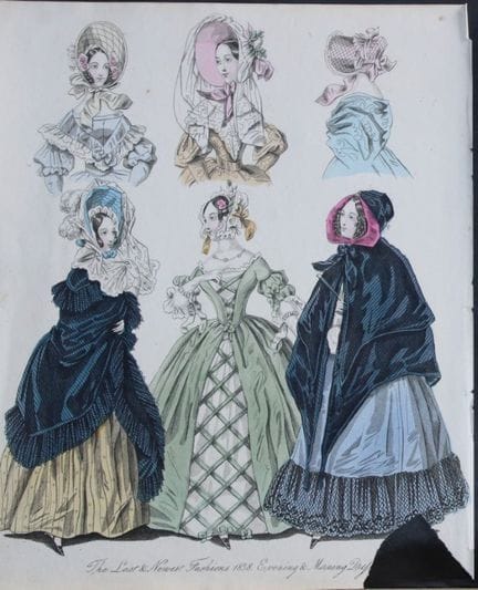 J Bell - Original World of Fashion print 1824-51.
