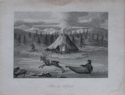 George Cooke - Scène en Laponie, 1808.

Cette esta