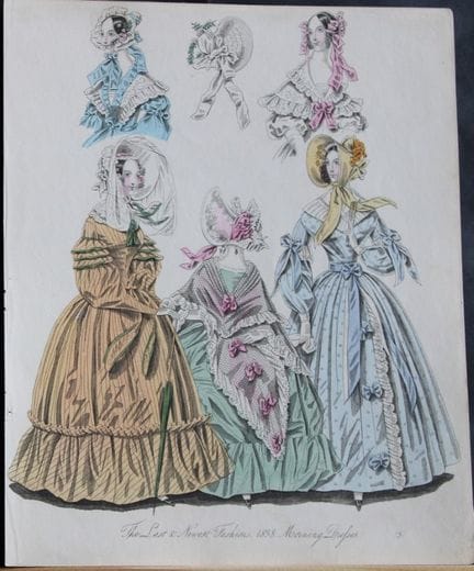 J Bell - Original World of Fashion print 1824-51.
