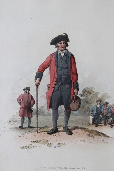 William H Pyne - Chelsea Pensioner 1808.

This aqu