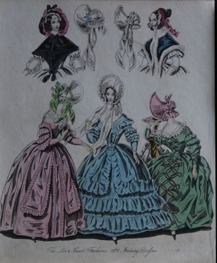 J Bell - Original World of Fashion print 1824-51.
