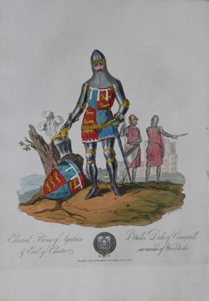 CH Smith -  Edward the Black Prince 1814.

This ha