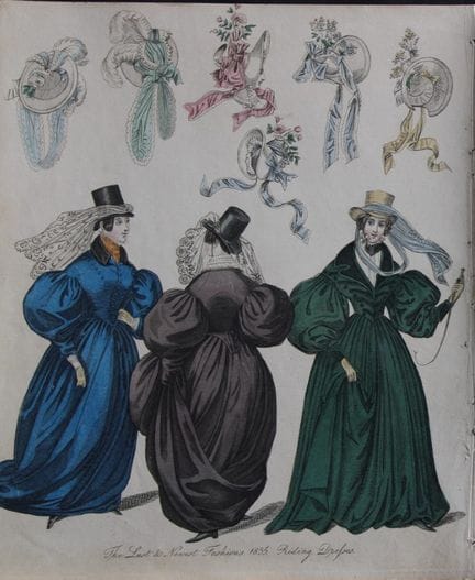 J Bell - Original World of Fashion print 1824-51.
