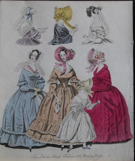 J Bell - Original World of Fashion print 1824-51.
