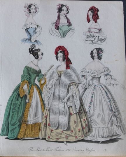 J Bell - Original World of Fashion print 1824-51.
