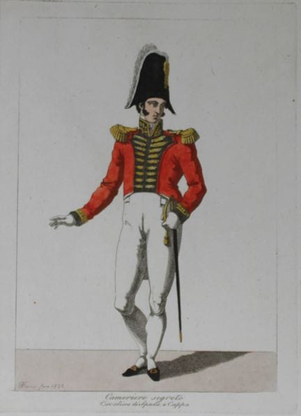 F. Ferrari - Cameriere segreto, Cavaliere di Spada