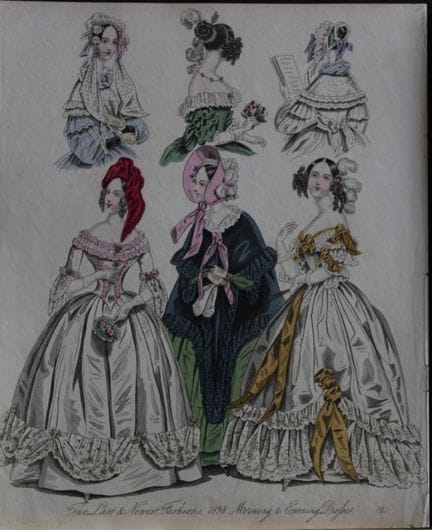 J Bell - Original World of Fashion print 1824-51.
