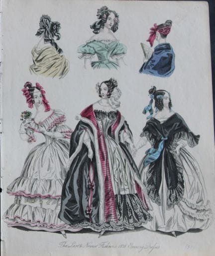 J Bell - Original World of Fashion print 1824-51.
