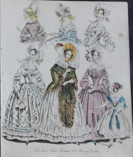 J Bell - Original World of Fashion print 1824-51.
