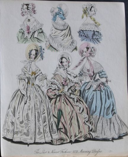 J Bell - Original World of Fashion print 1824-51.
