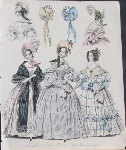 J Bell - Original World of Fashion print 1824-51.
