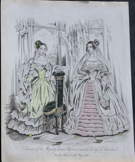 J Bell - Original World of Fashion print 1824-51.
