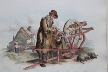 William H. Pyne -  Affûteur de couteaux, 1808.

Ce