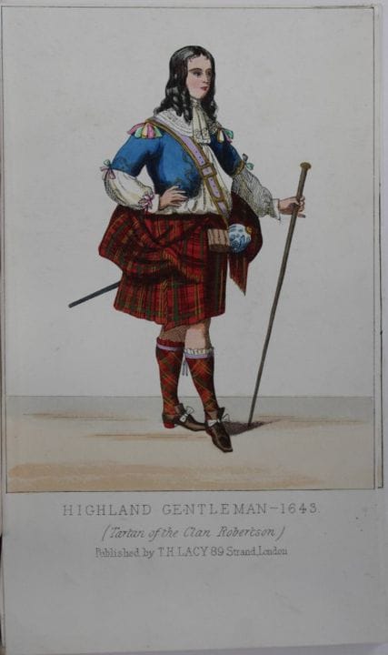 Lacy's Dramatic Costumes - Highland Gentleman 1865
