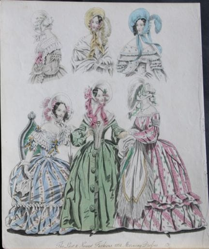 J Bell - Original World of Fashion print 1824-51.
