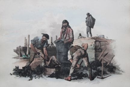 William H. Pyne - « Coal Heavers » (Les chargeurs 