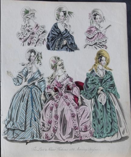 J Bell - Original World of Fashion print 1824-51.
