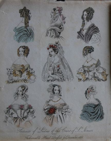 J Bell - Original World of Fashion print 1824-51.
