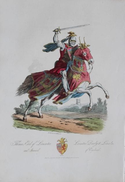 CH Smith - Thomas Earl of Lancaster  1814.

This h