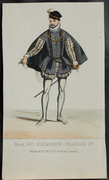 Lacy's Dramatic Costumes - Charles 9th 1865.

This