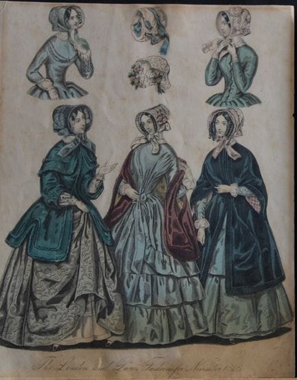 J Bell - Original World of Fashion print 1824-51.
