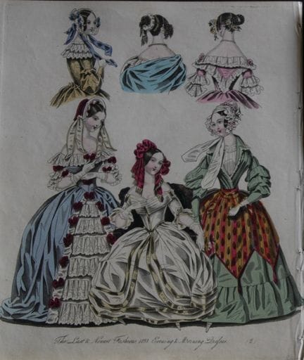 J Bell - Original World of Fashion print 1824-51.
