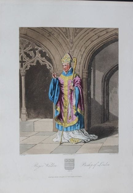 CH Smith -  Roger Walden Bishop of London 1814.

T