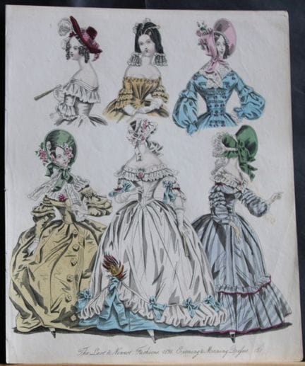 J Bell - Original World of Fashion print 1824-51.
