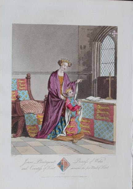 CH Smith -  Joan Plantagenet and King Richard II 1