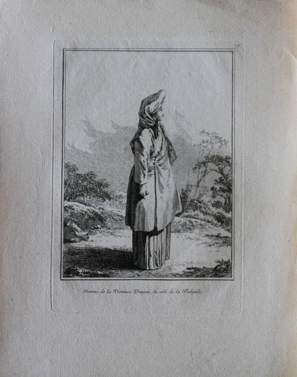 Jean-Baptiste Le Prince - Femme de la province de 